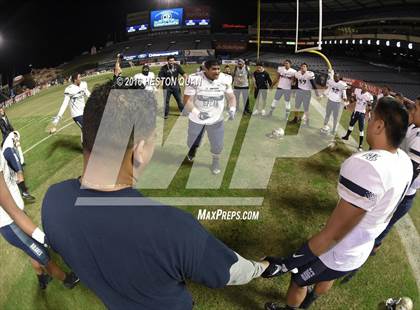 Thumbnail 1 in St. John Bosco vs Mater Dei (CIF-SS D1 Final) photogallery.