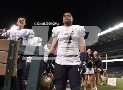 Thumbnail 2 in St. John Bosco vs Mater Dei (CIF-SS D1 Final) photogallery.
