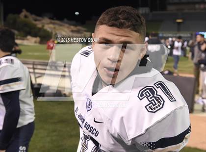 Thumbnail 2 in St. John Bosco vs Mater Dei (CIF-SS D1 Final) photogallery.