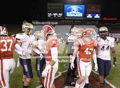 Thumbnail 3 in St. John Bosco vs Mater Dei (CIF-SS D1 Final) photogallery.