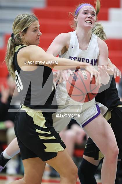 Thumbnail 3 in Lutheran vs Jefferson Academy (Manual High School) photogallery.