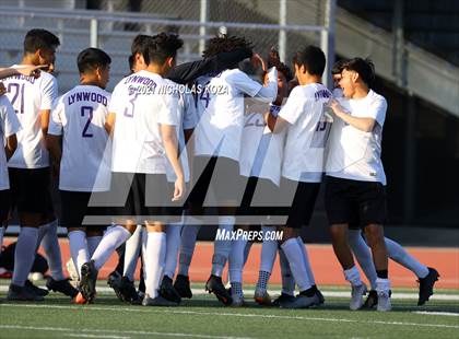 Thumbnail 3 in El Rancho vs. Lynwood (CIF SS D3 Playoffs) photogallery.