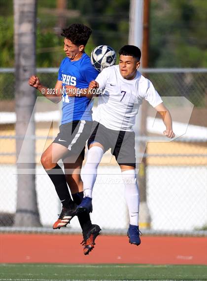 Thumbnail 3 in El Rancho vs. Lynwood (CIF SS D3 Playoffs) photogallery.