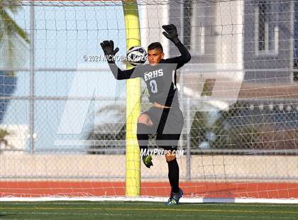Thumbnail 1 in El Rancho vs. Lynwood (CIF SS D3 Playoffs) photogallery.