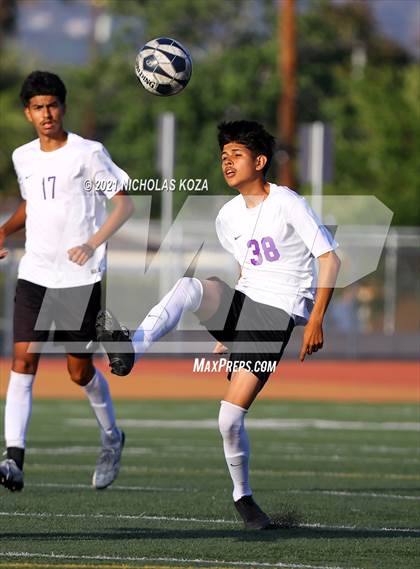 Thumbnail 2 in El Rancho vs. Lynwood (CIF SS D3 Playoffs) photogallery.