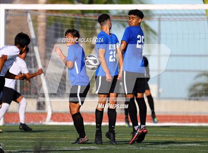 Thumbnail 1 in El Rancho vs. Lynwood (CIF SS D3 Playoffs) photogallery.