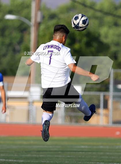 Thumbnail 3 in El Rancho vs. Lynwood (CIF SS D3 Playoffs) photogallery.