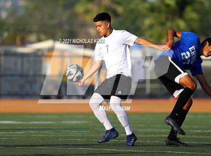 Thumbnail 2 in El Rancho vs. Lynwood (CIF SS D3 Playoffs) photogallery.