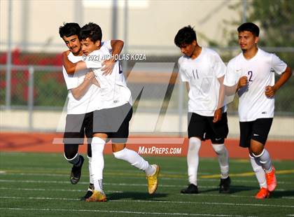 Thumbnail 2 in El Rancho vs. Lynwood (CIF SS D3 Playoffs) photogallery.
