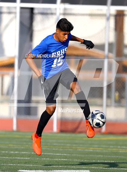 Thumbnail 1 in El Rancho vs. Lynwood (CIF SS D3 Playoffs) photogallery.