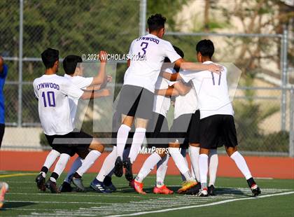 Thumbnail 3 in El Rancho vs. Lynwood (CIF SS D3 Playoffs) photogallery.