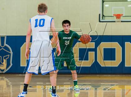 Thumbnail 2 in Woodside Priory vs. Stevenson (CIF CCS D5 Final) photogallery.