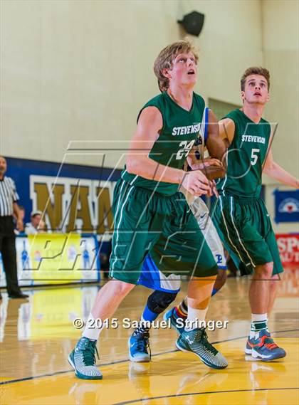 Thumbnail 1 in Woodside Priory vs. Stevenson (CIF CCS D5 Final) photogallery.