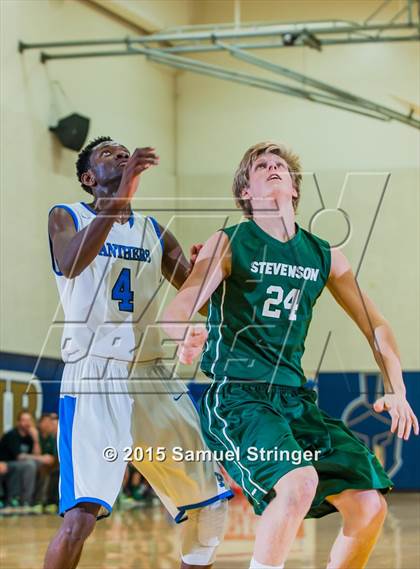 Thumbnail 3 in Woodside Priory vs. Stevenson (CIF CCS D5 Final) photogallery.