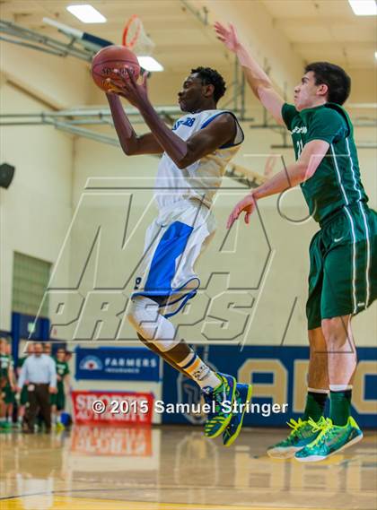 Thumbnail 2 in Woodside Priory vs. Stevenson (CIF CCS D5 Final) photogallery.