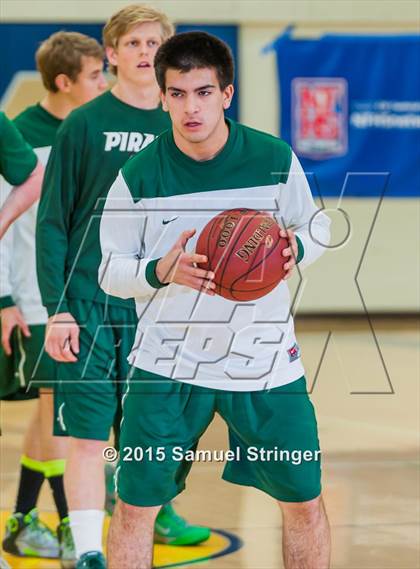 Thumbnail 3 in Woodside Priory vs. Stevenson (CIF CCS D5 Final) photogallery.