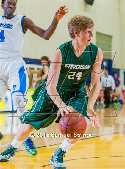 Thumbnail 1 in Woodside Priory vs. Stevenson (CIF CCS D5 Final) photogallery.