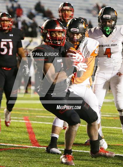 Thumbnail 3 in  Cathedral Prep vs Imhotep Charter (PIAA 4A Championship) photogallery.