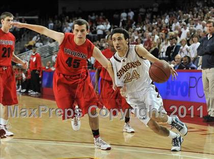 Thumbnail 2 in La Canada vs. Lutheran (CIF SoCal D3 Regional Final) photogallery.