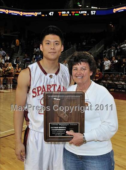 Thumbnail 3 in La Canada vs. Lutheran (CIF SoCal D3 Regional Final) photogallery.