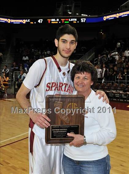 Thumbnail 1 in La Canada vs. Lutheran (CIF SoCal D3 Regional Final) photogallery.