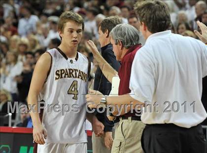 Thumbnail 2 in La Canada vs. Lutheran (CIF SoCal D3 Regional Final) photogallery.