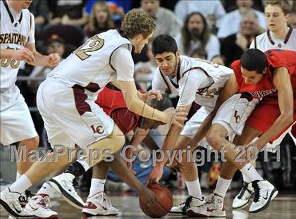 Thumbnail 2 in La Canada vs. Lutheran (CIF SoCal D3 Regional Final) photogallery.