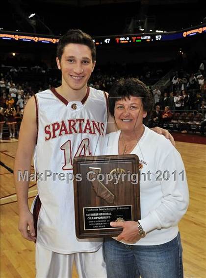 Thumbnail 1 in La Canada vs. Lutheran (CIF SoCal D3 Regional Final) photogallery.