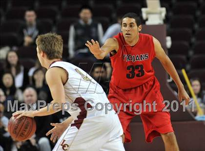 Thumbnail 2 in La Canada vs. Lutheran (CIF SoCal D3 Regional Final) photogallery.