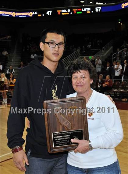 Thumbnail 3 in La Canada vs. Lutheran (CIF SoCal D3 Regional Final) photogallery.