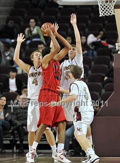 Thumbnail 1 in La Canada vs. Lutheran (CIF SoCal D3 Regional Final) photogallery.