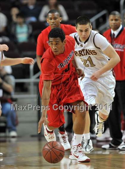 Thumbnail 1 in La Canada vs. Lutheran (CIF SoCal D3 Regional Final) photogallery.