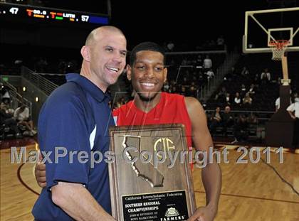 Thumbnail 1 in La Canada vs. Lutheran (CIF SoCal D3 Regional Final) photogallery.