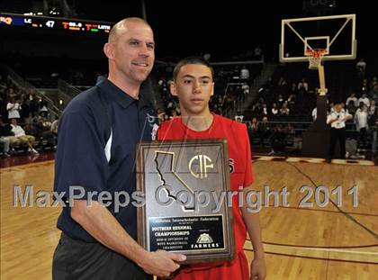 Thumbnail 2 in La Canada vs. Lutheran (CIF SoCal D3 Regional Final) photogallery.