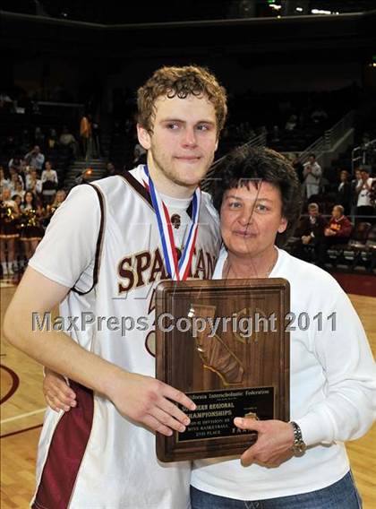 Thumbnail 2 in La Canada vs. Lutheran (CIF SoCal D3 Regional Final) photogallery.