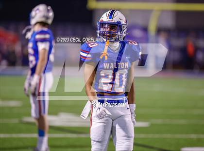 Thumbnail 3 in Camden County @ Walton (GHSA 7A Semifinal) photogallery.