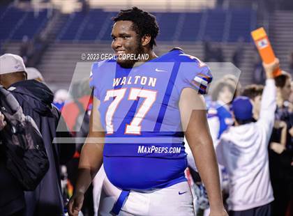 Thumbnail 2 in Camden County @ Walton (GHSA 7A Semifinal) photogallery.