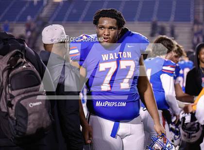 Thumbnail 1 in Camden County @ Walton (GHSA 7A Semifinal) photogallery.