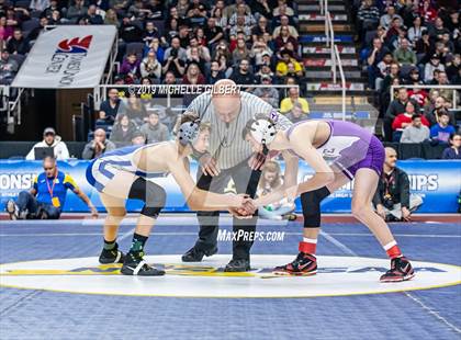 Thumbnail 1 in NYSPHSAA D2 Wrestling Championships (Finals)  photogallery.