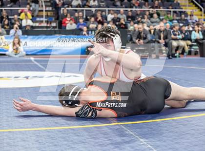Thumbnail 3 in NYSPHSAA D2 Wrestling Championships (Finals)  photogallery.