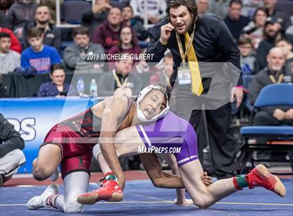 Thumbnail 1 in NYSPHSAA D2 Wrestling Championships (Finals)  photogallery.