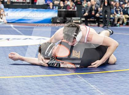 Thumbnail 1 in NYSPHSAA D2 Wrestling Championships (Finals)  photogallery.