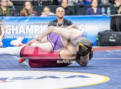 Thumbnail 3 in NYSPHSAA D2 Wrestling Championships (Finals)  photogallery.