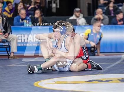 Thumbnail 3 in NYSPHSAA D2 Wrestling Championships (Finals)  photogallery.