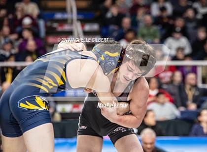 Thumbnail 1 in NYSPHSAA D2 Wrestling Championships (Finals)  photogallery.