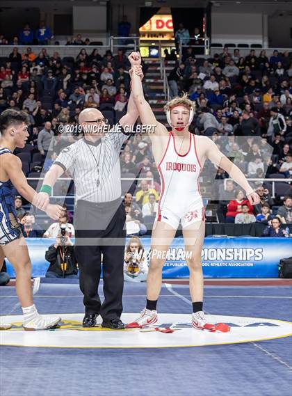 Thumbnail 3 in NYSPHSAA D2 Wrestling Championships (Finals)  photogallery.