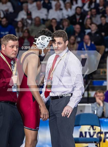 Thumbnail 2 in NYSPHSAA D2 Wrestling Championships (Finals)  photogallery.