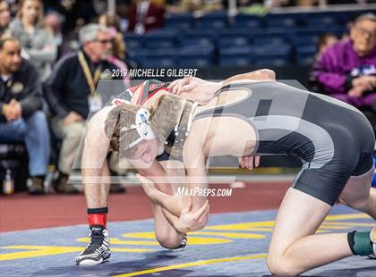 Thumbnail 3 in NYSPHSAA D2 Wrestling Championships (Finals)  photogallery.