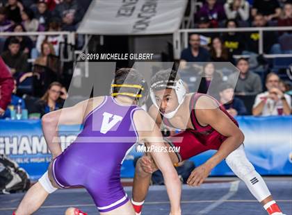 Thumbnail 1 in NYSPHSAA D2 Wrestling Championships (Finals)  photogallery.