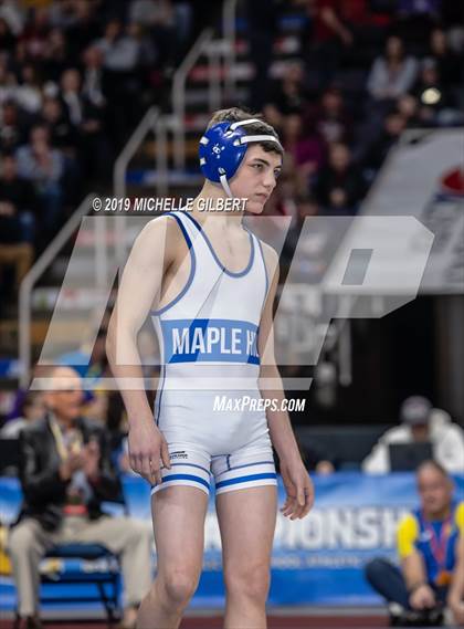 Thumbnail 1 in NYSPHSAA D2 Wrestling Championships (Finals)  photogallery.